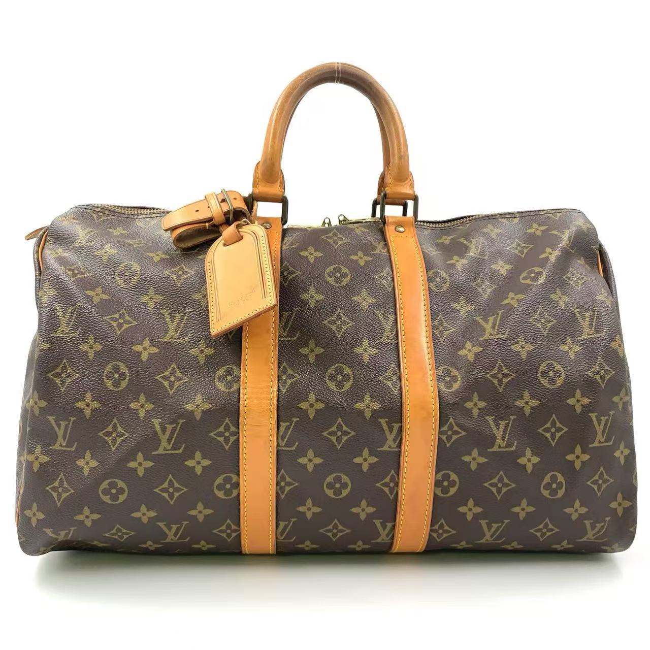 Louis Vuitton ボストンバッグ ダークブラウン